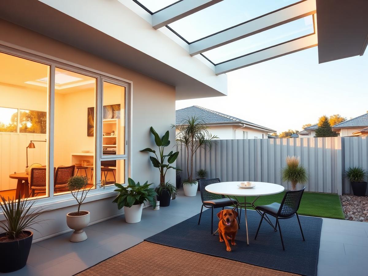 A cosy Australian home ready for pets